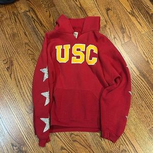 USC Star sleeve hoodie